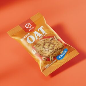 Stevia Oat Biscuits - Classic 30 g - cover