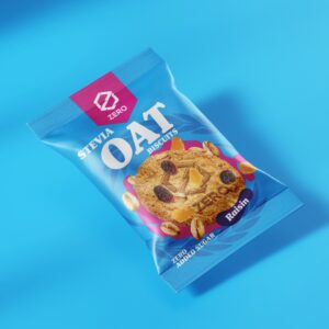 Stevia Oat Biscuits - Raisin 30 g - cover