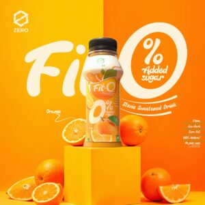 Vit-O Liquid Zero Orange Juice Flavor 290 ml - 01